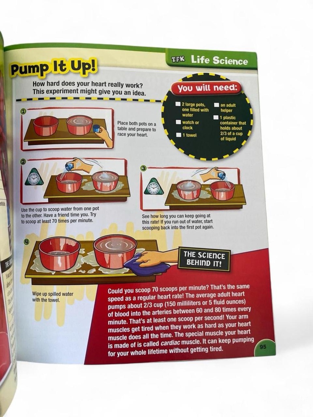 2009 TIME for Kids Super Science Book Easy Experiments Colorful Illustrations - Picture 4 of 8